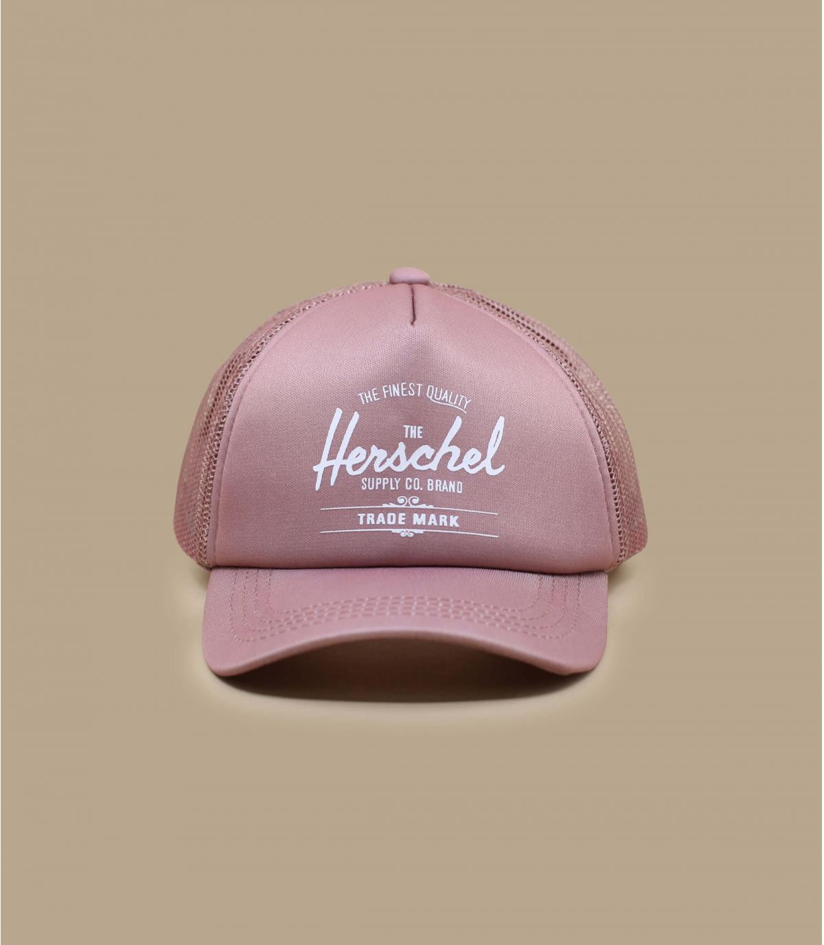 cappellino bebè Herschel rosa Baby Whaler Mesh ash rose